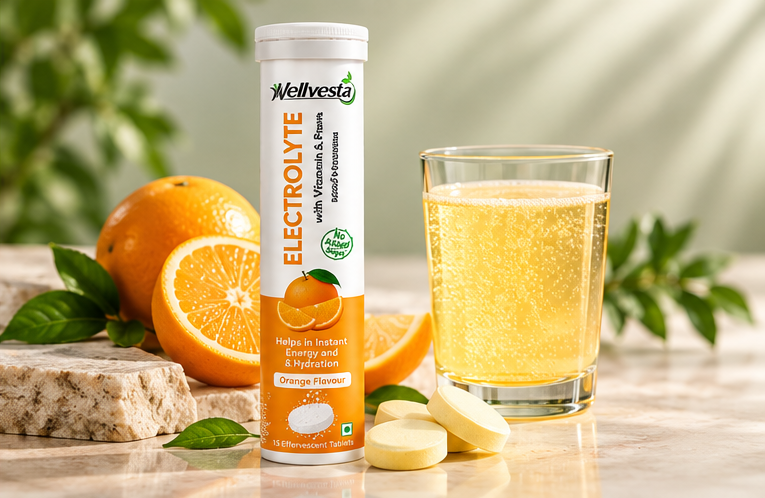 Wellvesta Electrolyte Effervescent